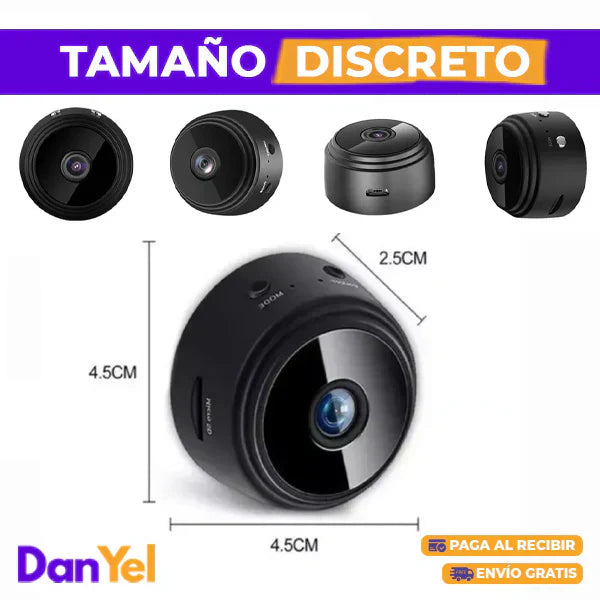 Mini Cámara Espía WiFi - Tu seguridad Va Primero🔐