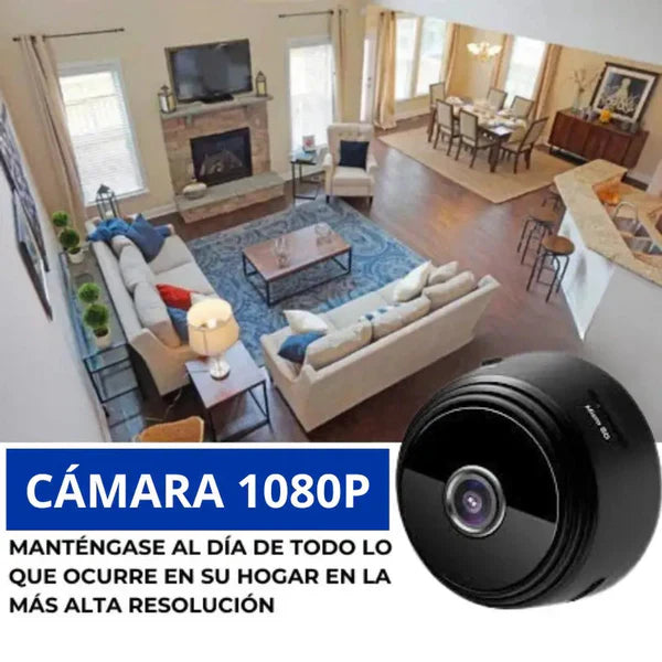 Mini Cámara Espía WiFi - Tu seguridad Va Primero🔐