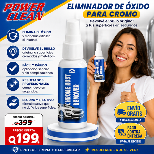 ✨ ELIMINADOR DE ÓXIDO PARA CROMO ✨