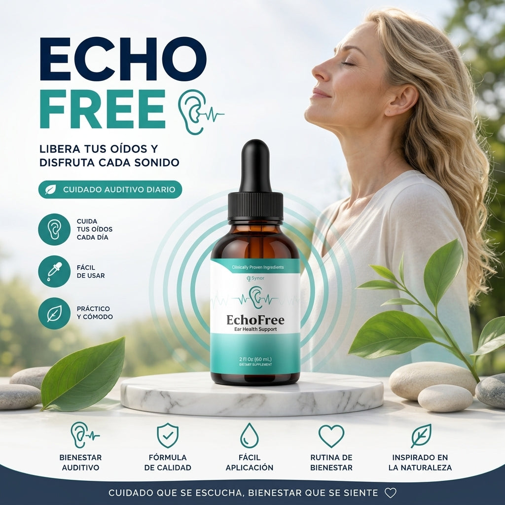 👂✨ ECHO FREE — ¡DISFRUTA CADA SONIDO DE LA VIDA! 💚