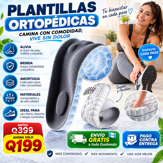 🦶✨ PLANTILLA ORTOPÉDICA — CAMINA CON MÁS COMODIDAD CADA DÍA