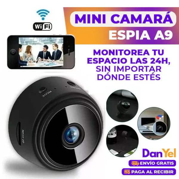 Mini Cámara Espía WiFi - Tu seguridad Va Primero🔐