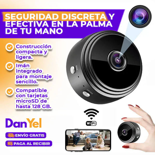 Mini Cámara Espía WiFi - Tu seguridad Va Primero🔐