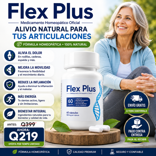 💙 FLEX PLUS – ¡MUÉVETE SIN LÍMITES! 💪✨
