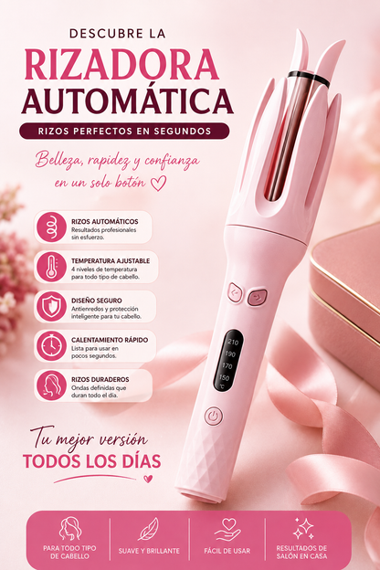 🌸✨ ¡RIZOS PERFECTOS EN SEGUNDOS! ✨🌸