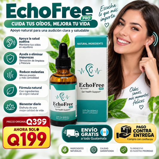 👂✨ ECHO FREE — ¡DISFRUTA CADA SONIDO DE LA VIDA! 💚