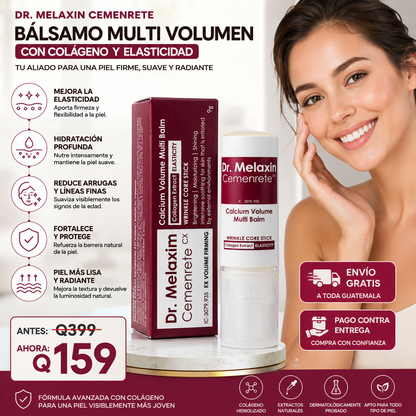 ✨ DR.MELAXIN – Bálsamo Facial Multifunción Calcio & Colágeno✨💜
