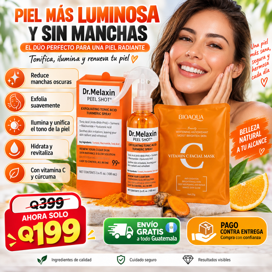 🍊 Dr. Melaxin Antimanchas + Regalo Sorpresa 🎁✨