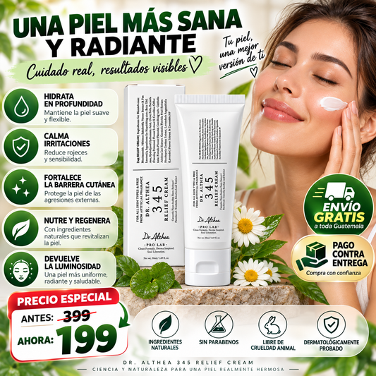 🌿 Dr. Althea 345 – Crema Reparadora para una Piel Sana y Radiante ✨